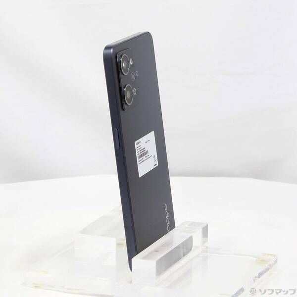 中古品〕 OPPO Reno7 A 128GB スターリーブラック OPG04 au SIMフリー