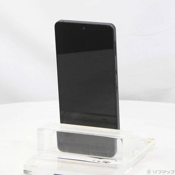 スマートフォン・携帯電話 〔品〕 AQUOS sense6 64GB ブラック SHG05