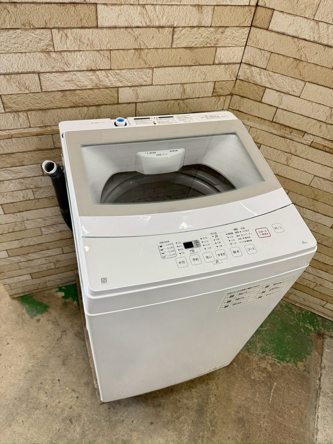 【高年式】大阪送料無料★3か月保障付き★2023年★NTR60★SS-159 大阪送料無料☆3か月保障付き☆洗濯機☆ニトリ☆6kg☆2023年☆NTR60