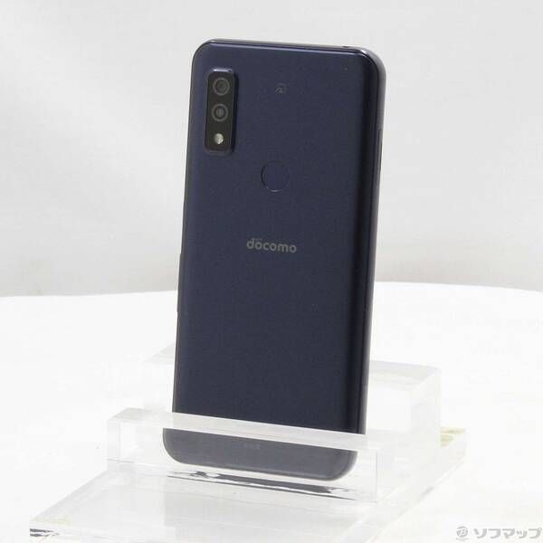 中古品〕 arrows We 64GB ネイビー F-51B docomo SIMフリー【258