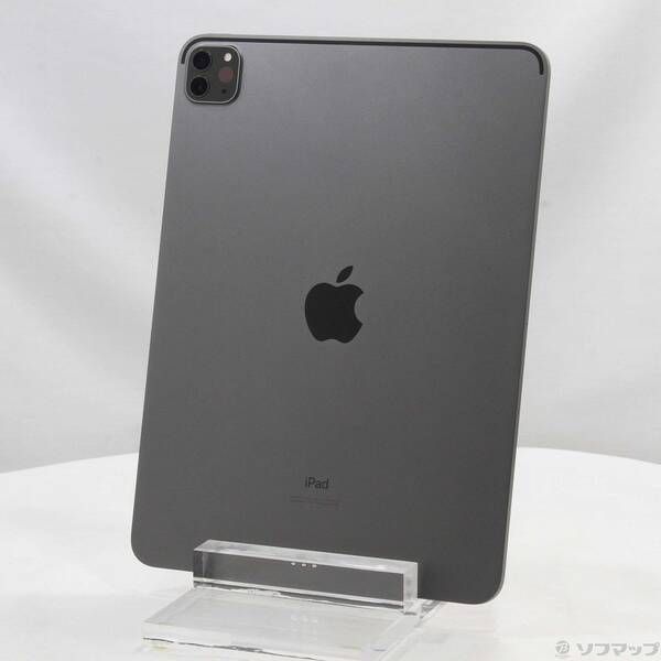 中古品〕 iPad Pro 11インチ 第3世代 256GB スペースグレイ MHQU3J／A
