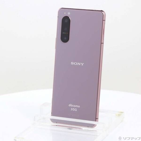 中古品〕 Xperia 5 II 128GB ピンク SO-52A docomoロック解除SIMフリー