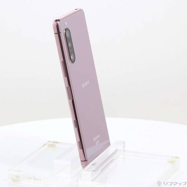 中古品〕 Xperia 5 II 128GB ピンク SO-52A docomoロック解除SIMフリー