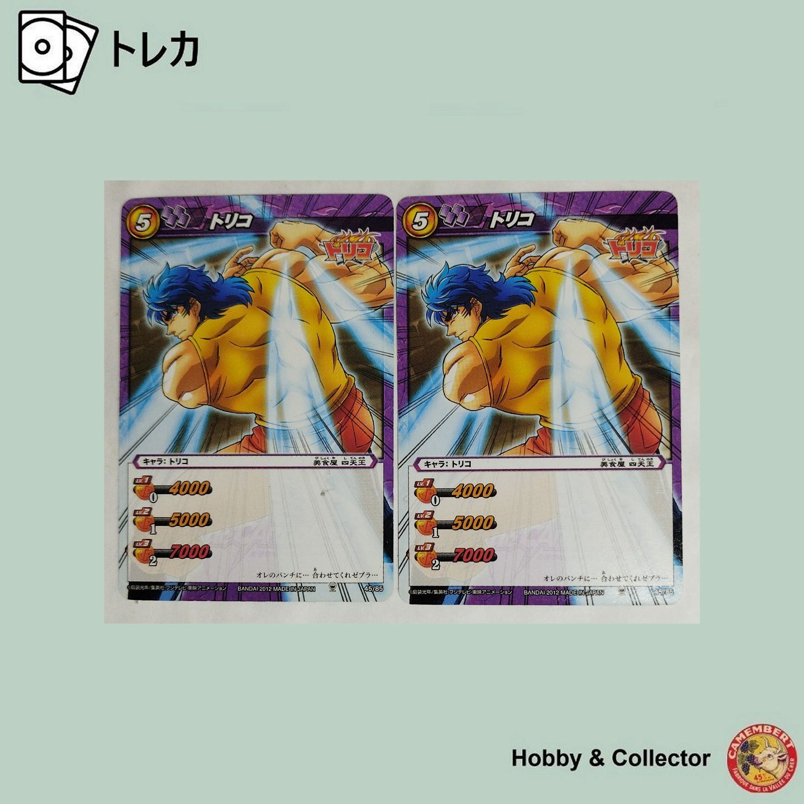 トリコ 45/85 トリコ ミラクルバトルカードダス 2枚 ( #13591 ) - メルカリ