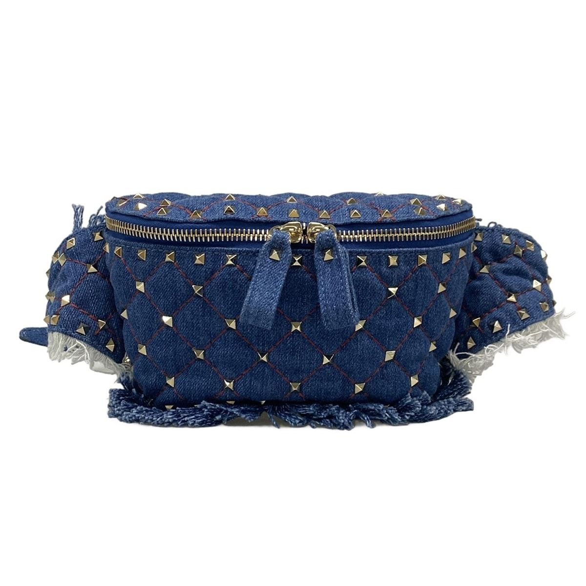 VALENTINOGARAVANI(バレンチノガラバーニ) ウエストポーチ ブルー