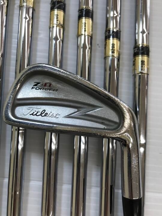稀少名器！美品！タイトリスト Z・B FORGED アイアン9本DG200S 稀少名器！美品！タイトリスト Z・B FORGED アイアン9本DG200S 中古
