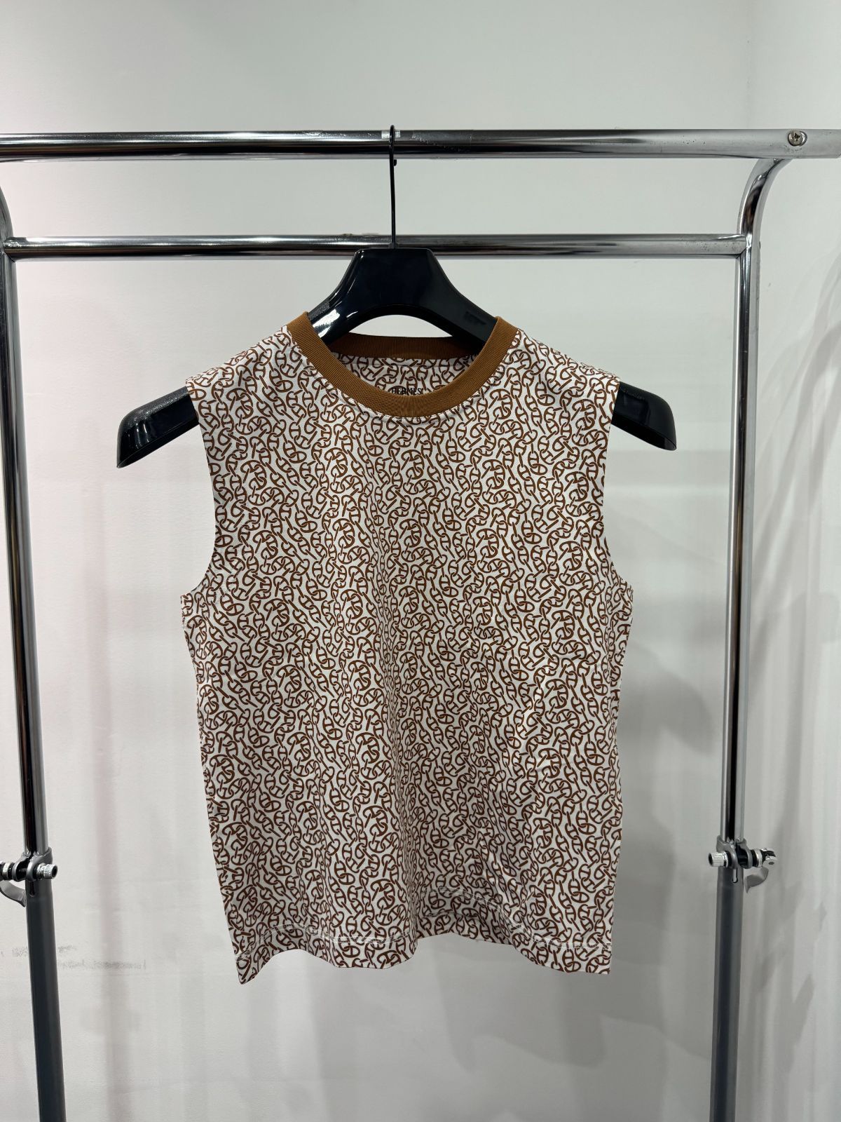 HERMES ノースリーブカットソー ナウサ シェーヌ