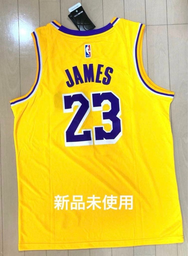 レブロンジェームス レイカーズ ユニフォーム 後ろ NBA LA LAKERS