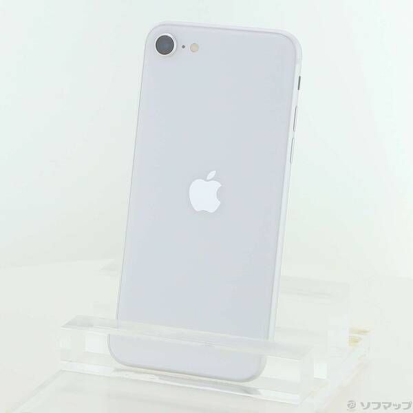 中古品〕 iPhone SE 第2世代 64GB ホワイト MHGQ3J／A SIMフリー【196