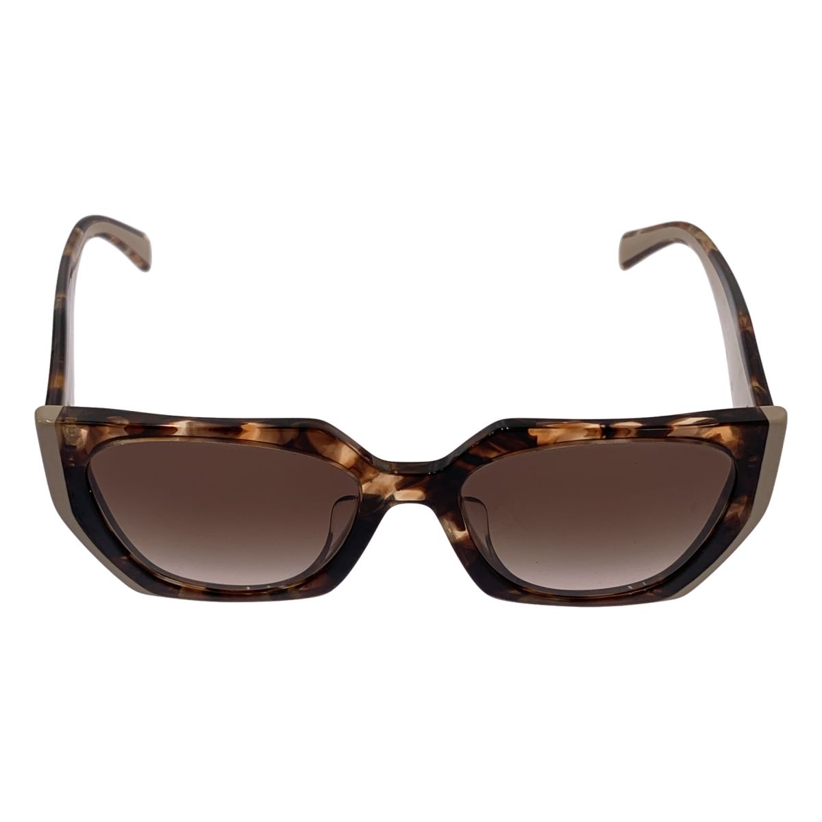 PRADA / プラダ | バイカラー べっ甲 フォックス アイウェア