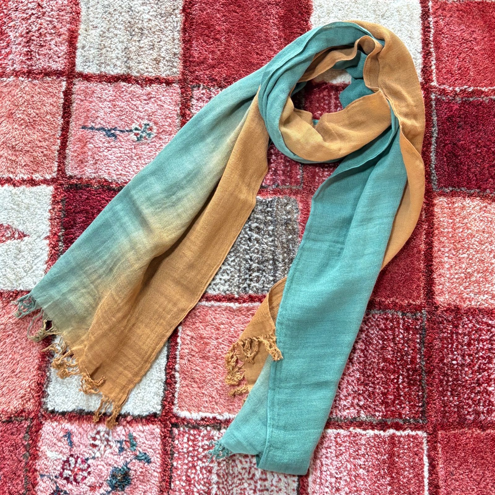 s45【sato】手染め 【知多木綿】ふんわりボリューミー ダブルガーゼ