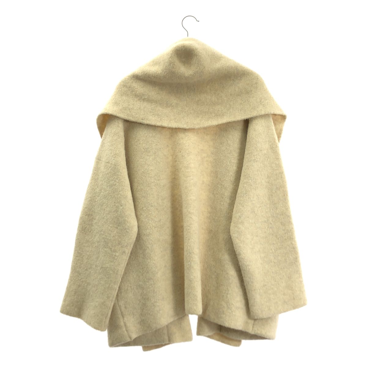 ローレンマヌージアン　アルパカポンチョ　ケープニット　美品 ローレンマヌージアン アルパカポンチョ ケープニット 美品