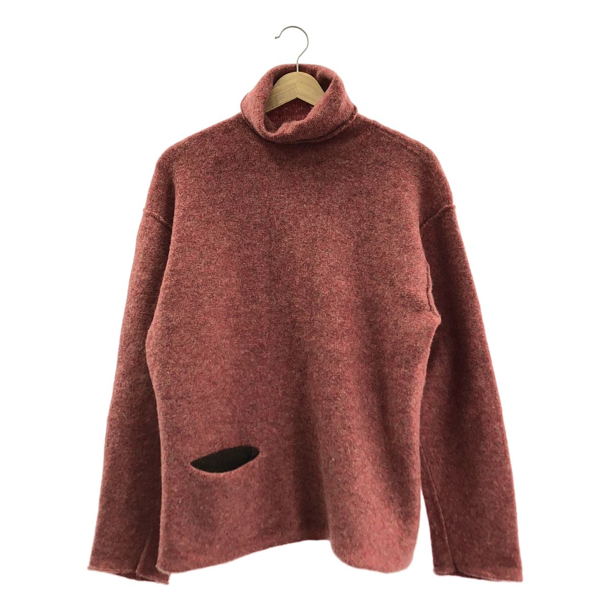 45R フォーティーファイブアール ウール タートル ニット グレー 45R フォーティーファイブアール ウール タートル ニット グレー