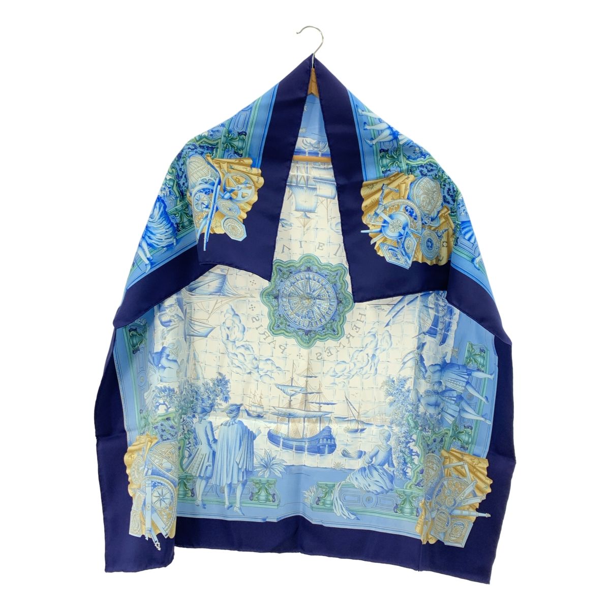 美品】 HERMES / エルメス | AZVLEJOS アズレージョ / カレ90 シルク