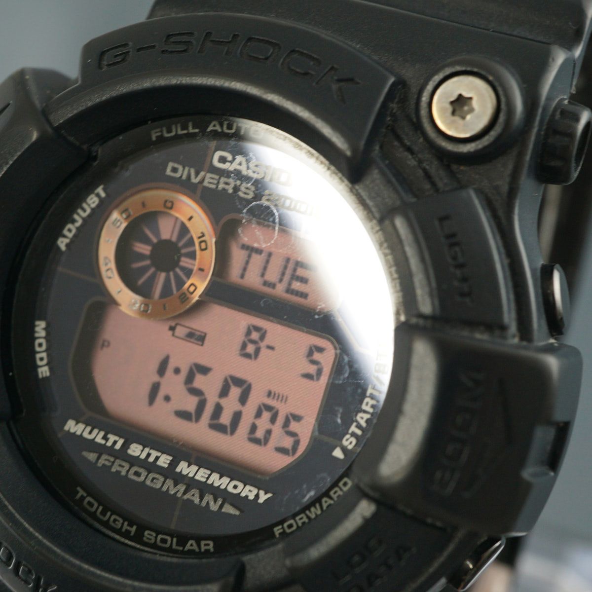 CASIO G-SHOCK 腕時計 USED美品 GW-200MS FROGMAN MASTER OF G