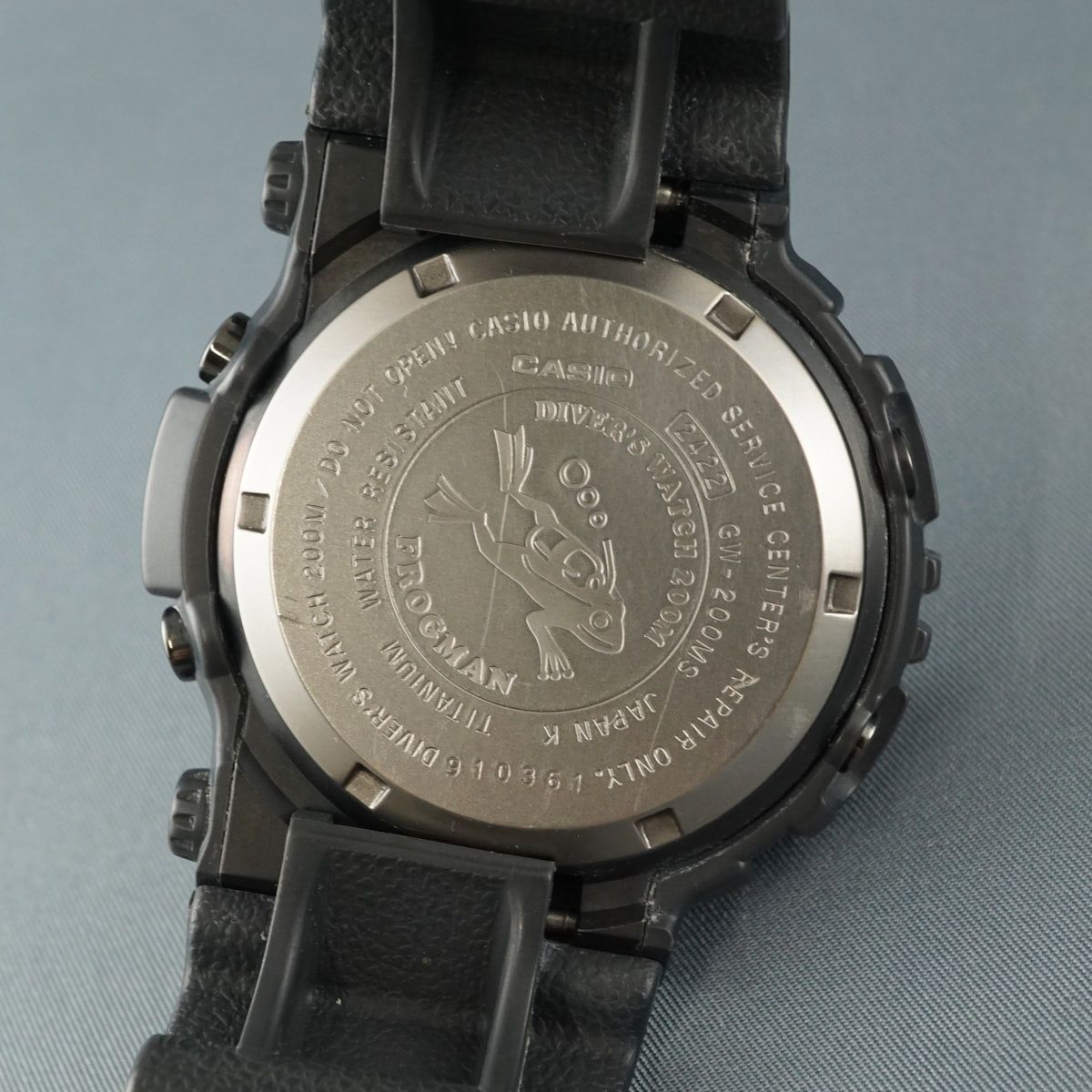 CASIO G-SHOCK 腕時計 USED美品 GW-200MS FROGMAN MASTER OF G