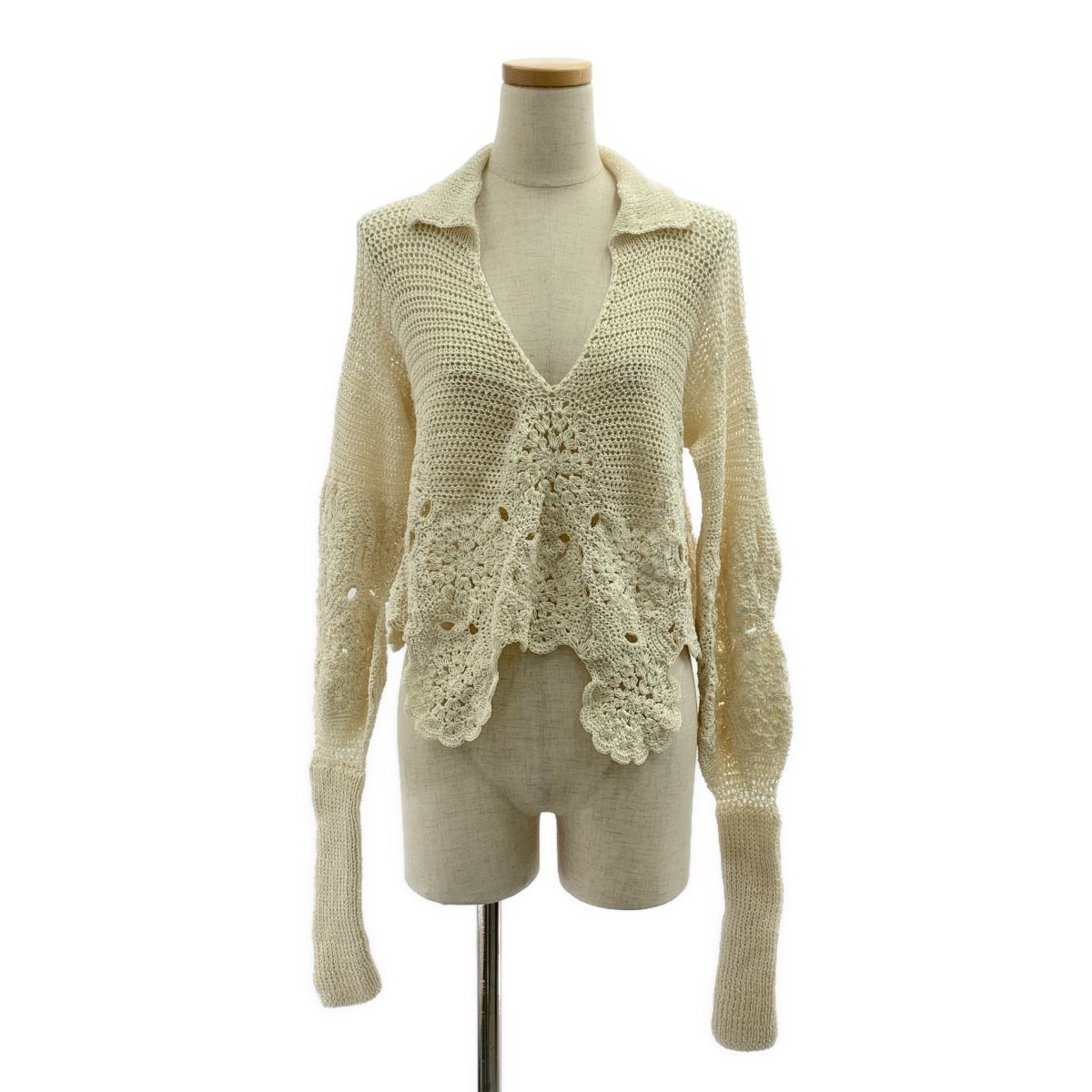 美品】 MAYDI / マイディ | IRUPE / コットン ニット プルオーバー