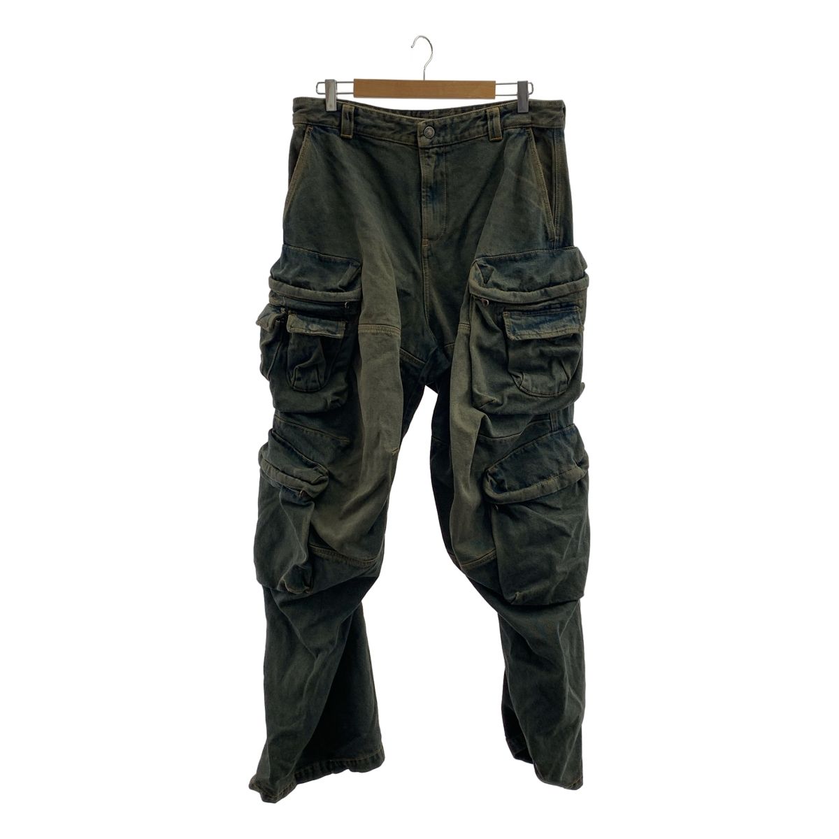 美品】 DIESEL / ディーゼル | デニム ワイド カーゴ パンツ | 31