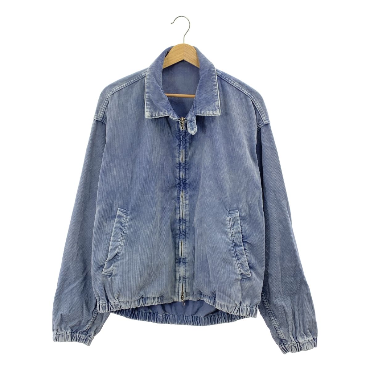 URU / ウル | 2025SS | Zip up blouson コーデュロイ ジップアップ ブルゾン | 3 | ブルー | メンズ URU / ウル | 2025SS | Zip up blouson コーデュロイ ジップアップ
