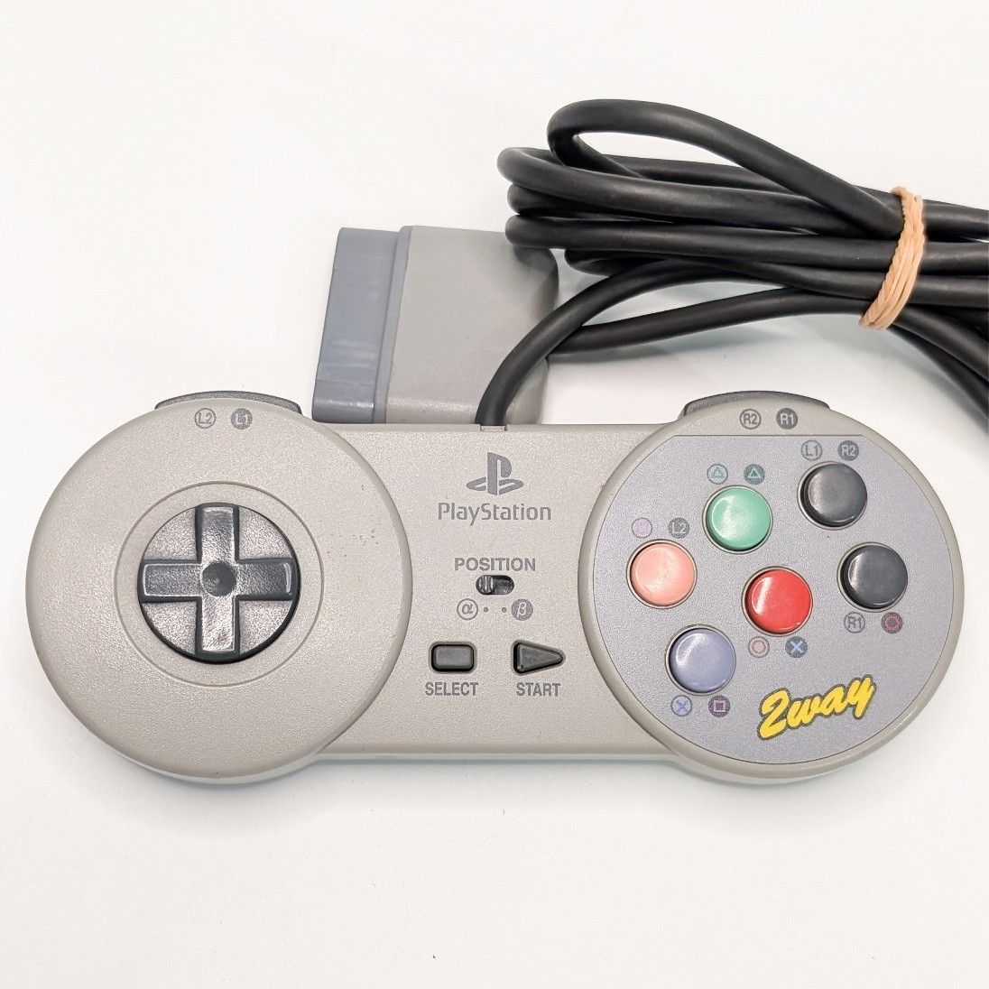 ファイティングコマンダー2way 初代プレステ用コントローラー PS1 HORI