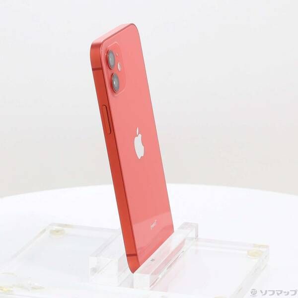中古品〕 iPhone12 128GB プロダクトレッド MGHW3J／A SIMフリー【297