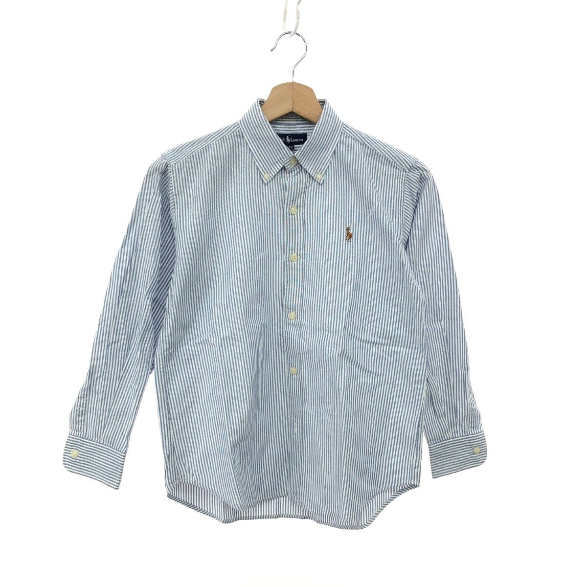 RALPH LAUREN ラルフローレン 長袖BDシャツ サイズ:150 ストライプ キッズ / 241011011744