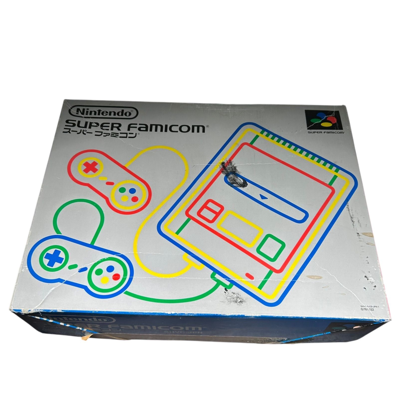 Nintendo SUPER Famicom スーパーファミコン SHVC-001 SHVC-JPN 箱付き