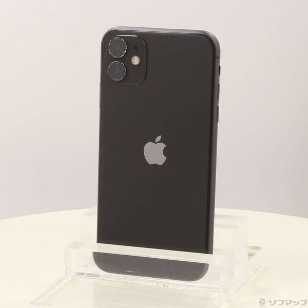 中古品〕 iPhone11 64GB ブラック MWLT2J／A SIMフリー【247】 - メルカリ
