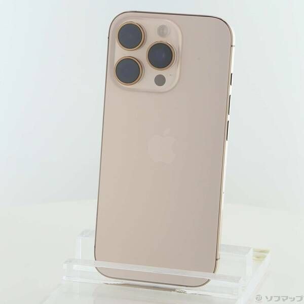 中古品〕 iPhone16 Pro 256GB デザートチタニウム MYN23J／A SIMフリー