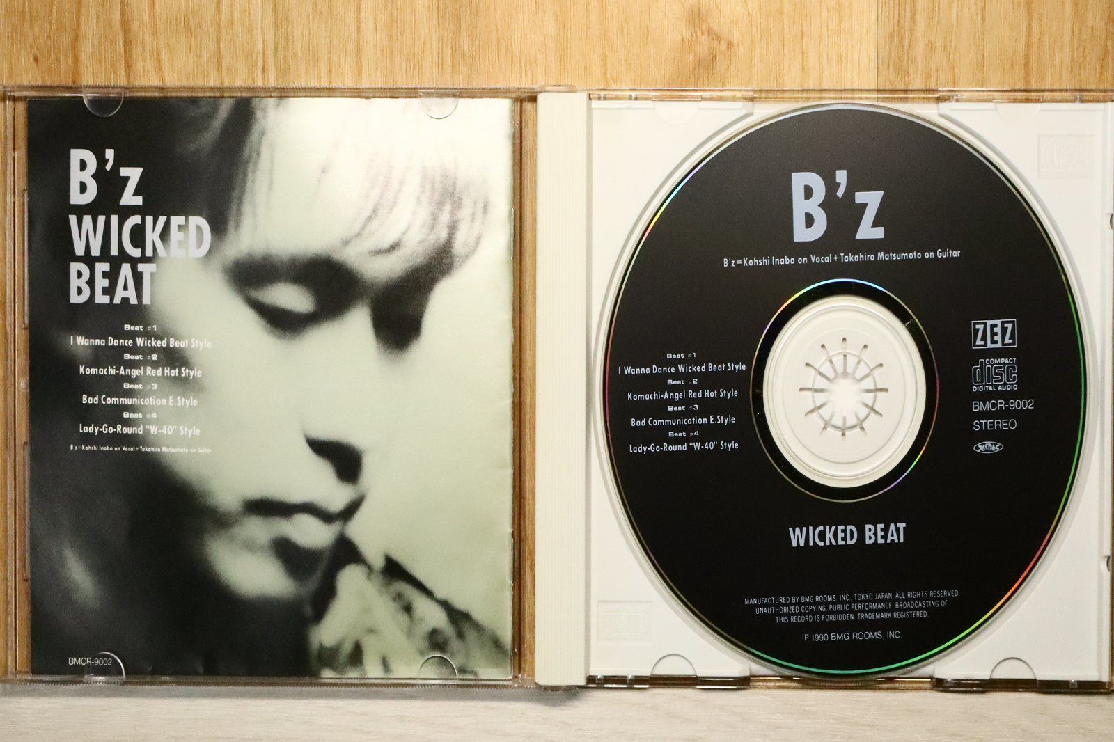 国内盤CD☆ビーズ/B'z□ WICKED BEAT 【BMCR9002/4938068100317