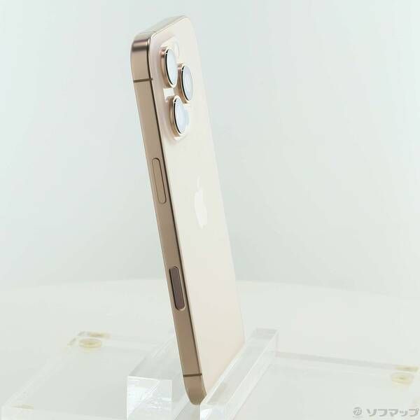 中古品〕 iPhone16 Pro 256GB デザートチタニウム MYN23J／A SIMフリー