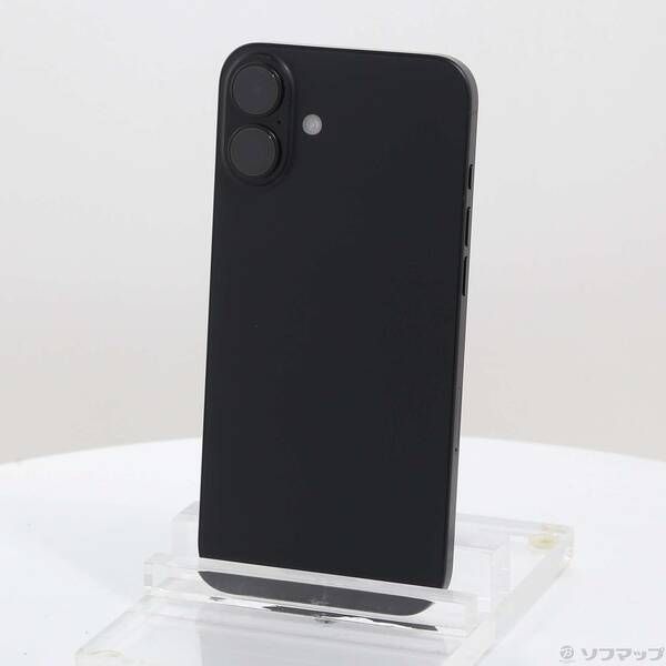中古品〕 iPhone16 Plus 256GB ブラック MXVG3J／A SIMフリー【295