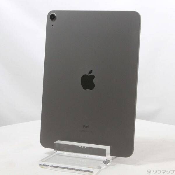 中古品〕 iPad Air 第4世代 64GB スペースグレイ MYFM2J／A Wi-Fi【198