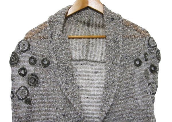 未使用】【日本製】センソユニコ io comme io イオコムイオ 麻混ロング