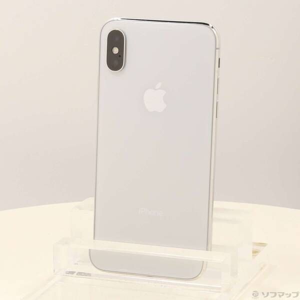 iPhoneX 64GB シルバー MQAY2J／A 国内版SIMフリー SIMロック解除済】au iPhoneX 64GB A1902 (MQAY2J/A) シルバー|中古