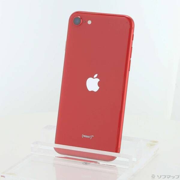 中古品〕 iPhone SE 第2世代 64GB プロダクトレッド MX9U2J／A SIM