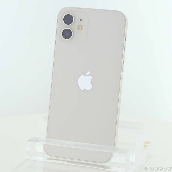 未使用 iPhone 12 ホワイト 白 64GB MGHP3J/A 中古品〕 iPhone12 64GB ホワイト MGHP3J／A SIMフリー【262】 - メルカリ