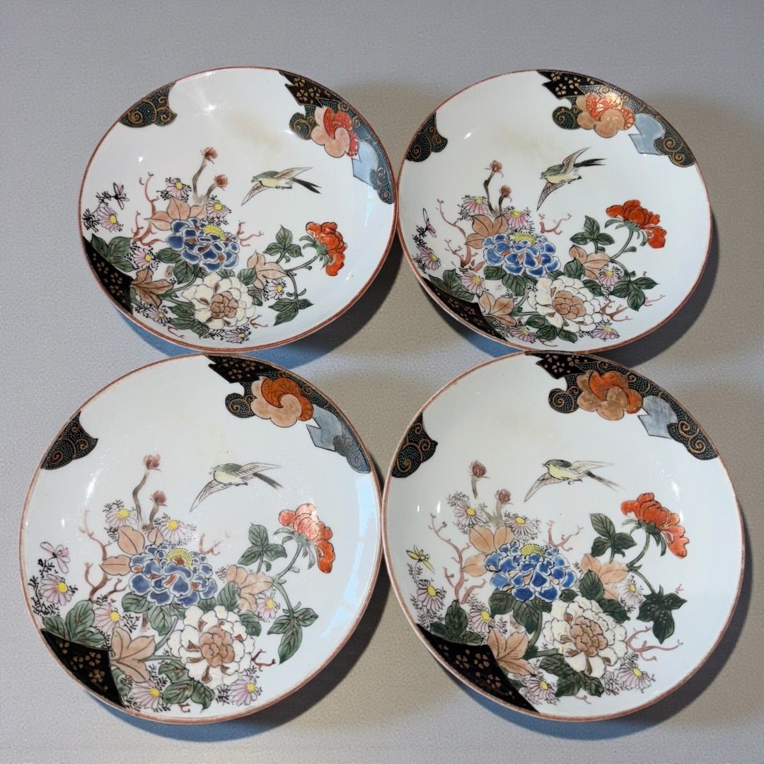 骨董品　大皿　花鳥絵 骨董品 大皿 花鳥絵 Yahoo!オークション - 【LIG】古九谷 庄三作 色絵