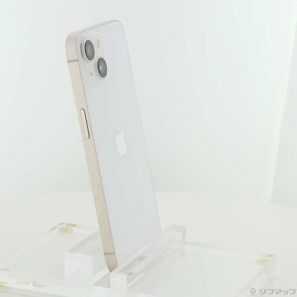 s*a様 【中古・美品】apple iphone13 128GB スターライト 中古品〕 iPhone13 128GB スターライト MLND3J／A SIMフリー【198