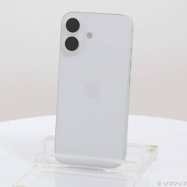 中古品〕 iPhone16 128GB ホワイト MYDR3J／A SIMフリー【276】 - メルカリ