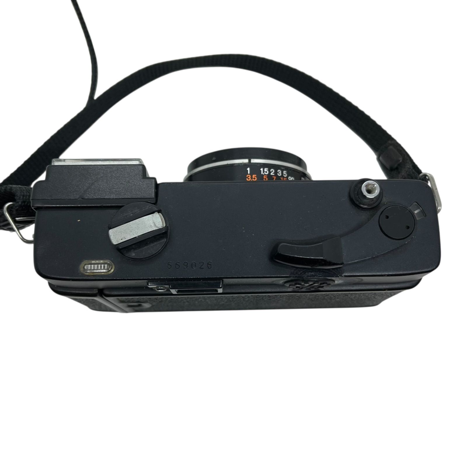 【動作確認済】 KONICA C 35 F0908-7ID p KONICA C35 EF フィルムカメラ 動作テスト - YouTube