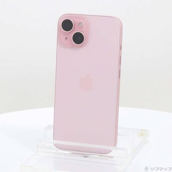 中古品〕 iPhone15 128GB ピンク MTMJ3J／A SIMフリー【196】 - メルカリ