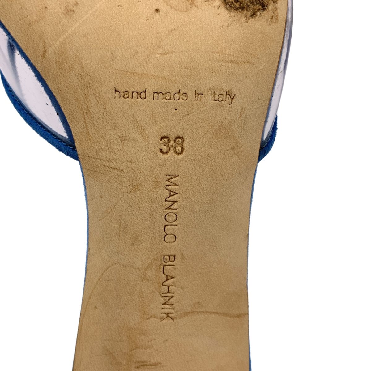 MANOLO BLAHNIK / マノロブラニク | JADIHA クリア オープントゥ