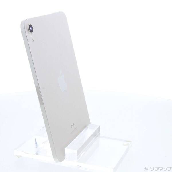 【美品】iPad mini 第6世代 スターライト 64GB MK7P3J/A iPad mini 6 Wi-Fi + Cellular 64GB - スターライト [整備済製品