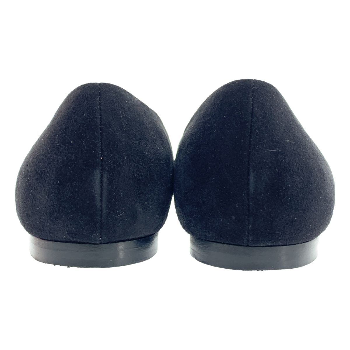 HERMES / エルメス | ケリー レザー ラウンドトゥ フラット パンプス