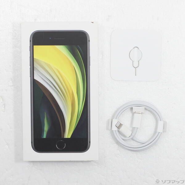 中古品〕 iPhone SE 第2世代 64GB ブラック MHGP3J／A SIMフリー【371