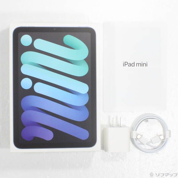 中古品〕 iPad mini 第6世代 64GB スペースグレイ MK7M3J／A Wi-Fi
