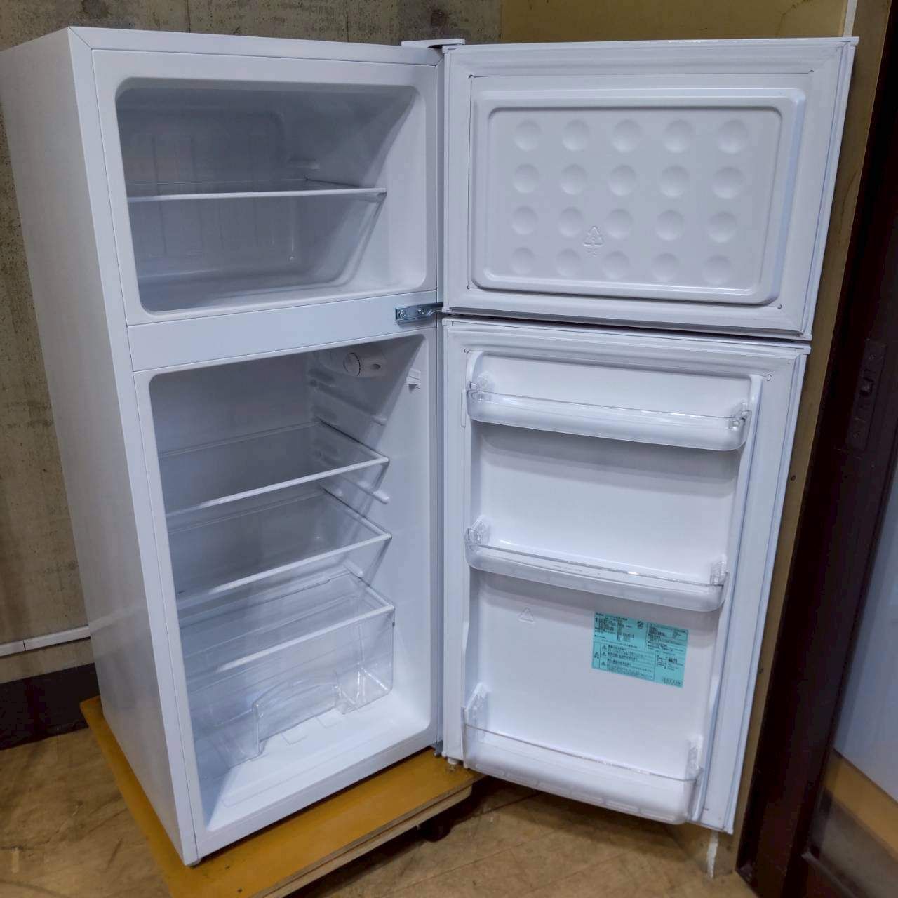 関東一円送料無料】ハイアール Haier 2ドア冷凍冷蔵庫 JR-N130C 130L