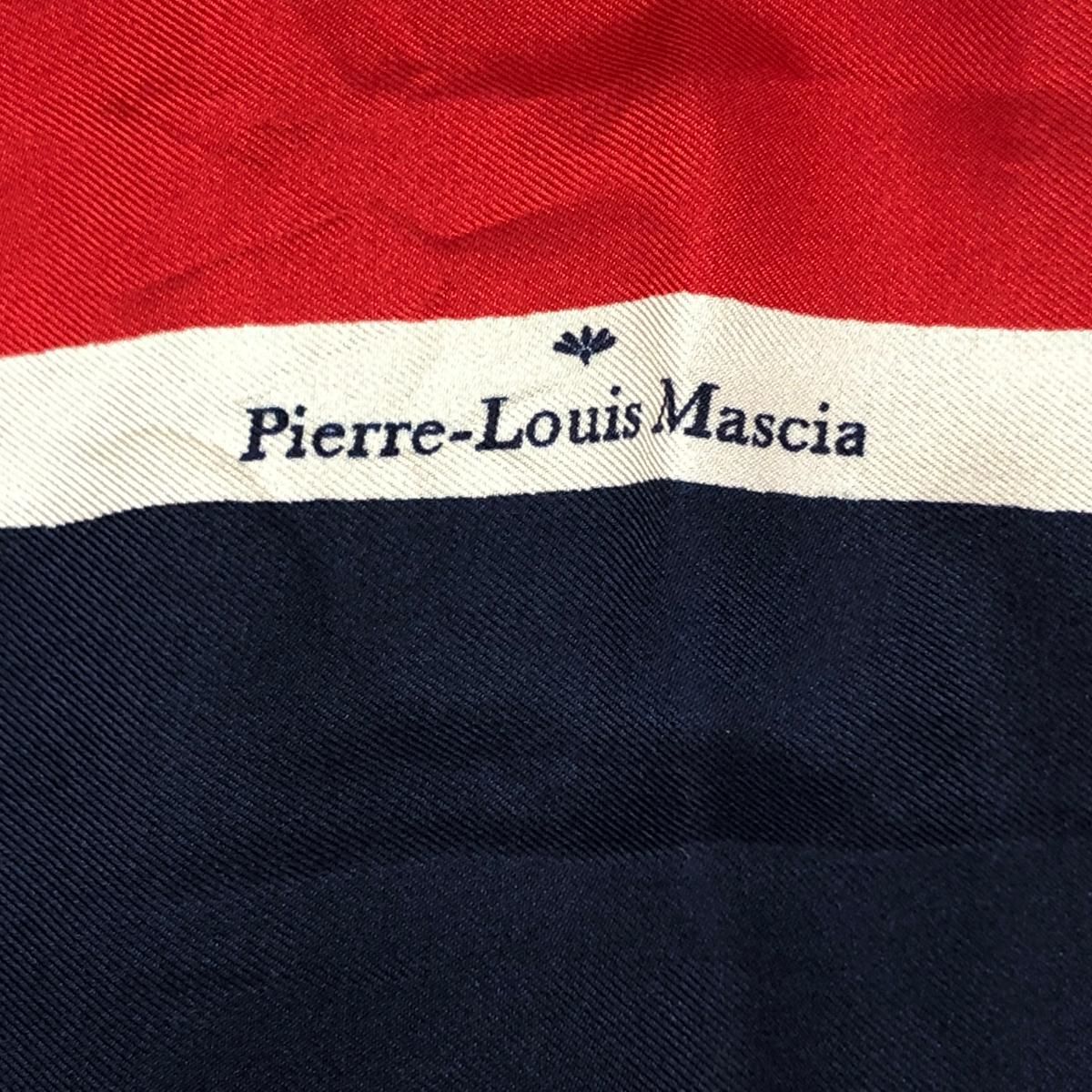Pierre-Louis Mascia ピエールルイマシア 大判スカーフ 異素材/総柄