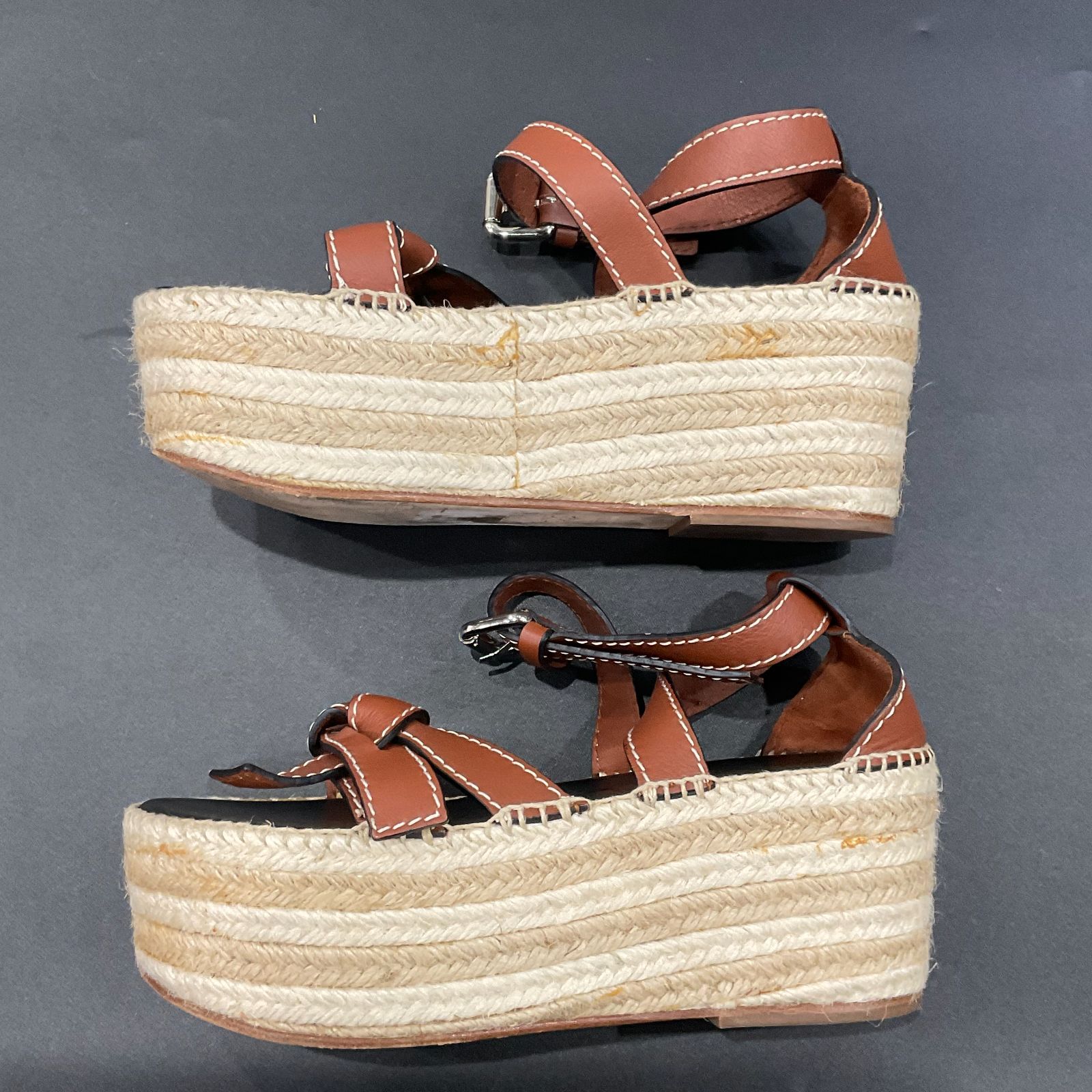 ロエベ サンダル サイズ36 D25074153 - メルカリ